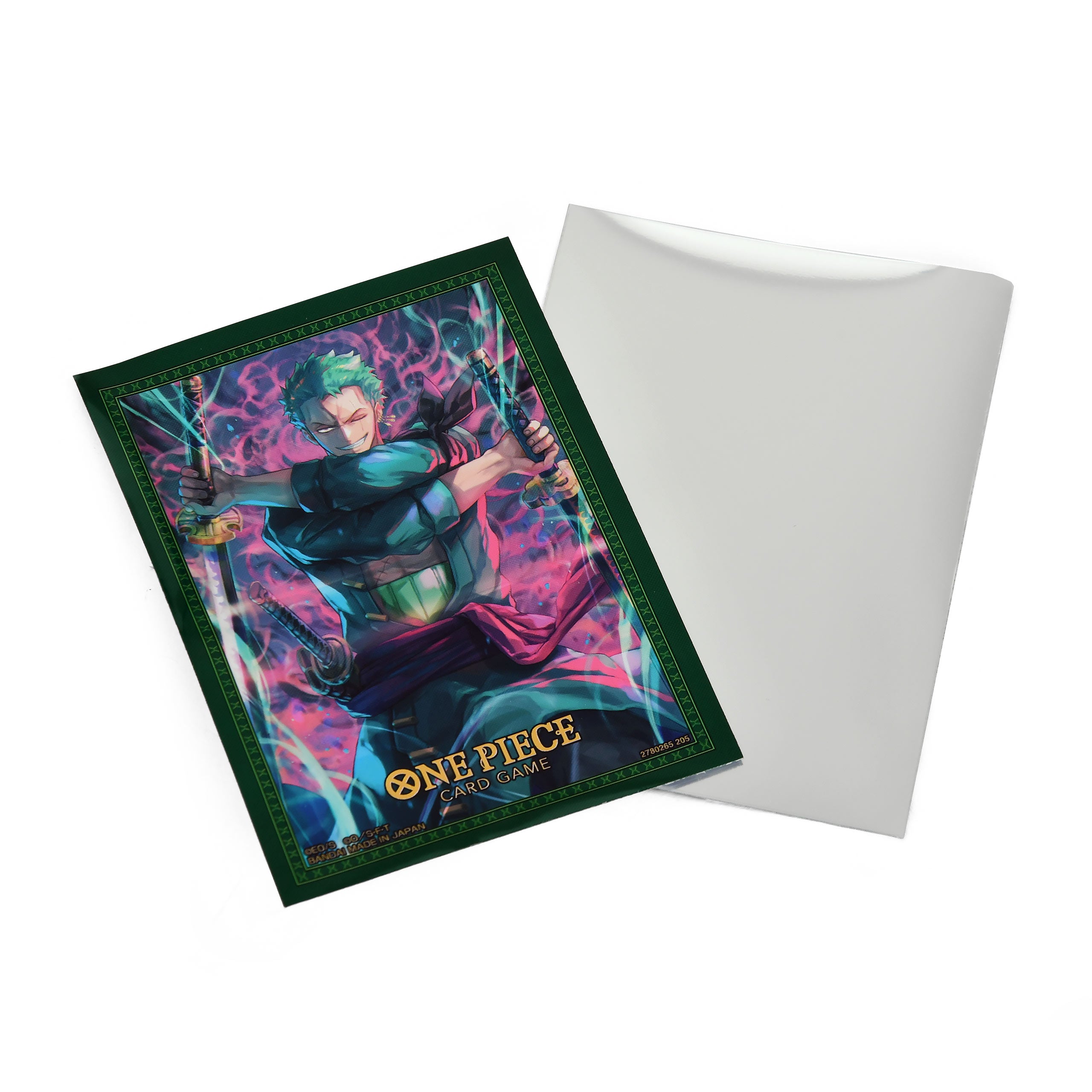 Imagen del producto One Piece Card Game - Roronoa Zoro Official Sleeve 11 Fundas para cartas