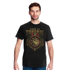 Imagen del producto Game of Thrones - Camiseta Ornamentos Targaryen Negra
