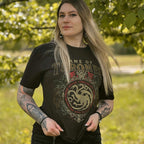 Imagen del producto Game of Thrones - Camiseta Ornamentos Targaryen Negra