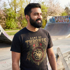 Imagen del producto Game of Thrones - Camiseta Ornamentos Targaryen Negra