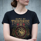 Imagen del producto Game of Thrones - Camiseta Ornamentos Targaryen Negra