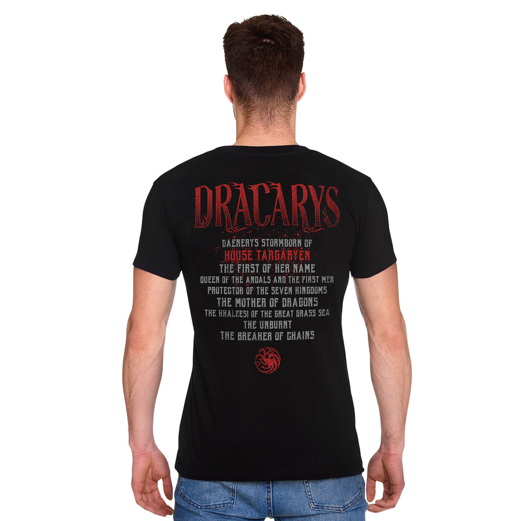 Imagen del producto Game of Thrones - Camiseta Dracarys negra