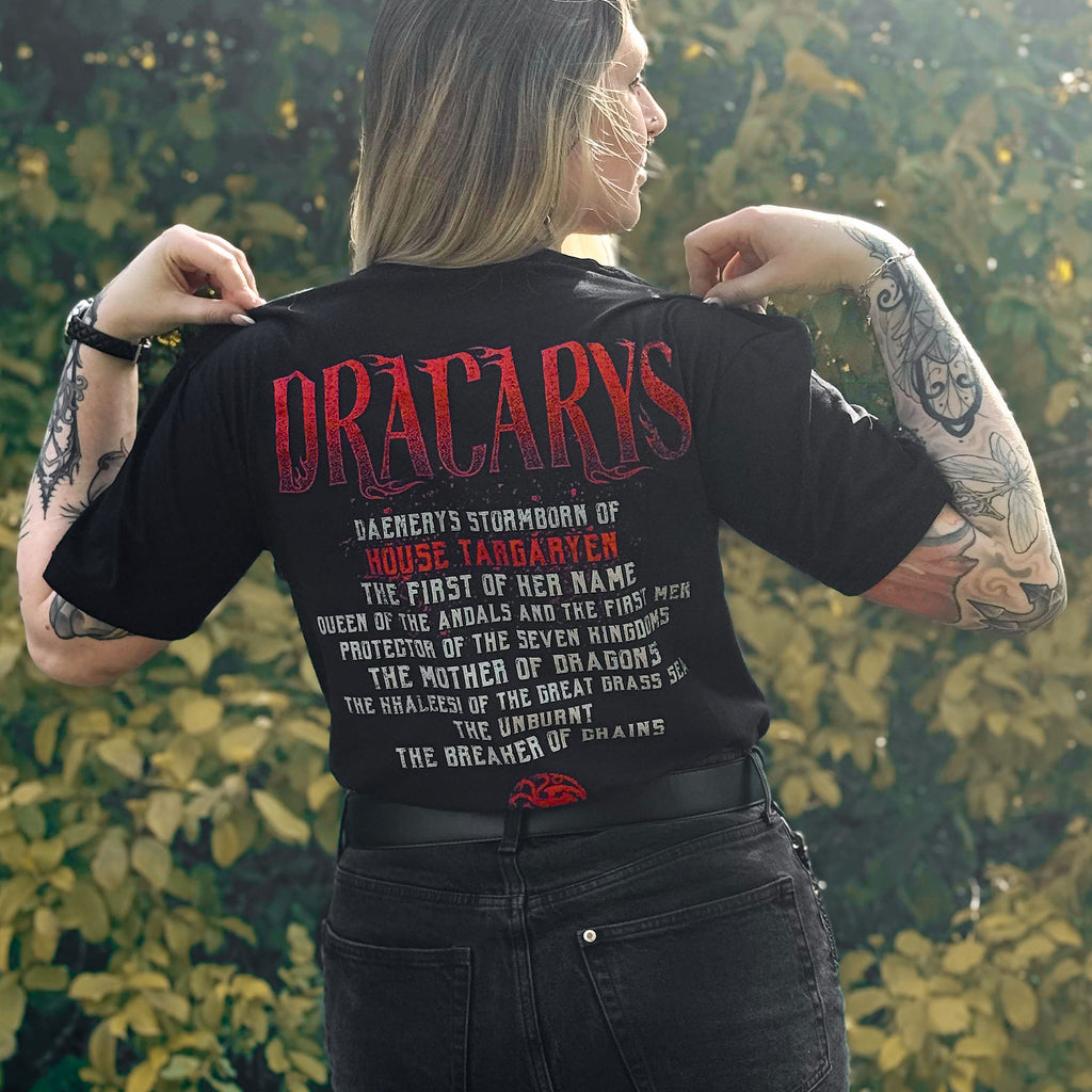 Imagen del producto Game of Thrones - Camiseta Dracarys negra