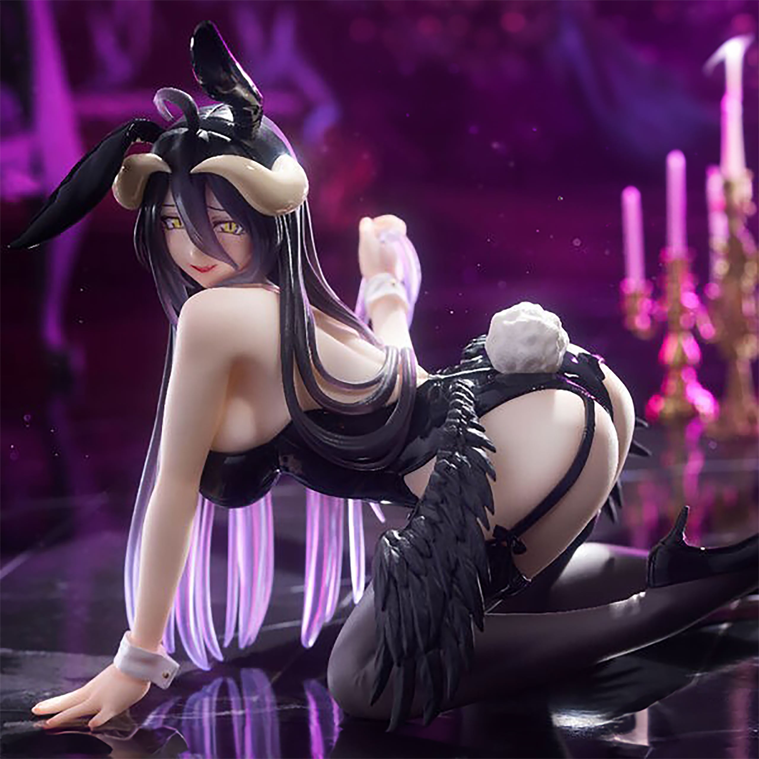 Imagen del producto Overlord - Figura Desktop Cute de Albedo Versión Bunny