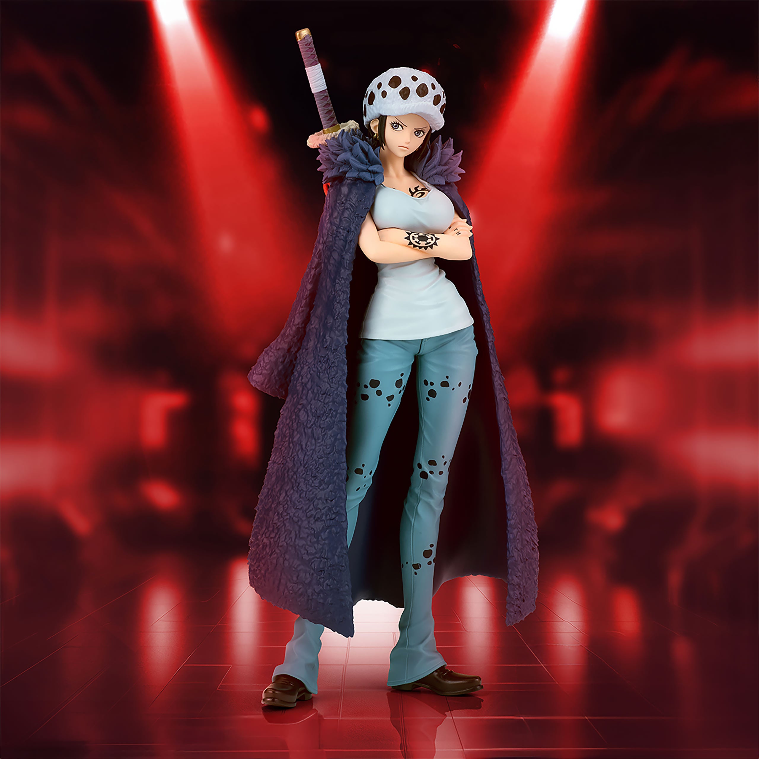 Imagen del producto One Piece - Trafalgar Law Glitter & Glamours Figura Change Version