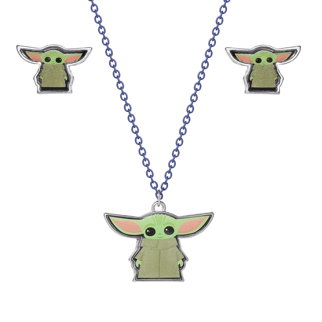 Imagen del producto Pendientes y Collar de Grogu - Star Wars The Mandalorian