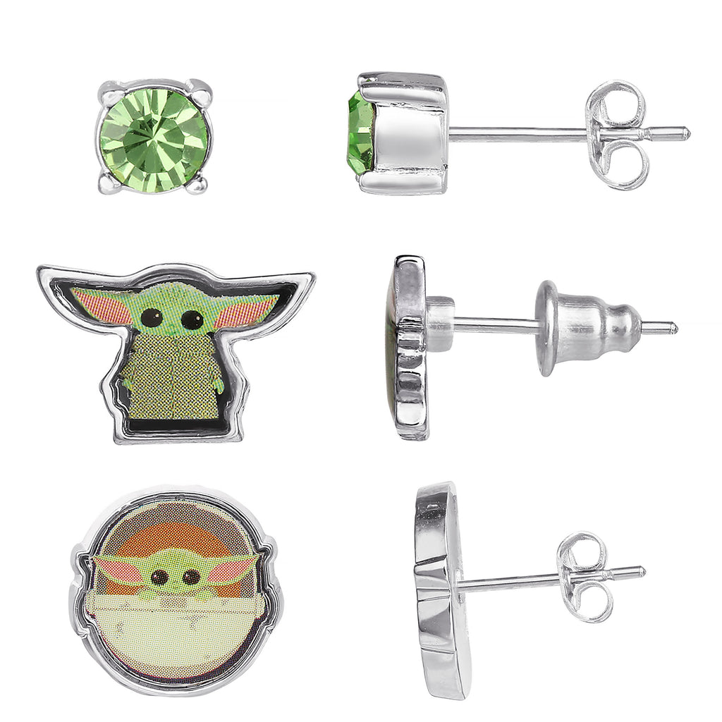 Imagen del producto Set de Regalo de 3 Pendientes Grogu - Star Wars The Mandalorian