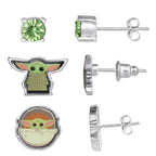 Imagen del producto Set de Regalo de 3 Pendientes Grogu - Star Wars The Mandalorian