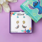 Imagen del producto Pendientes de Stitch Set de Regalo de 3 Piezas - Lilo & Stitch