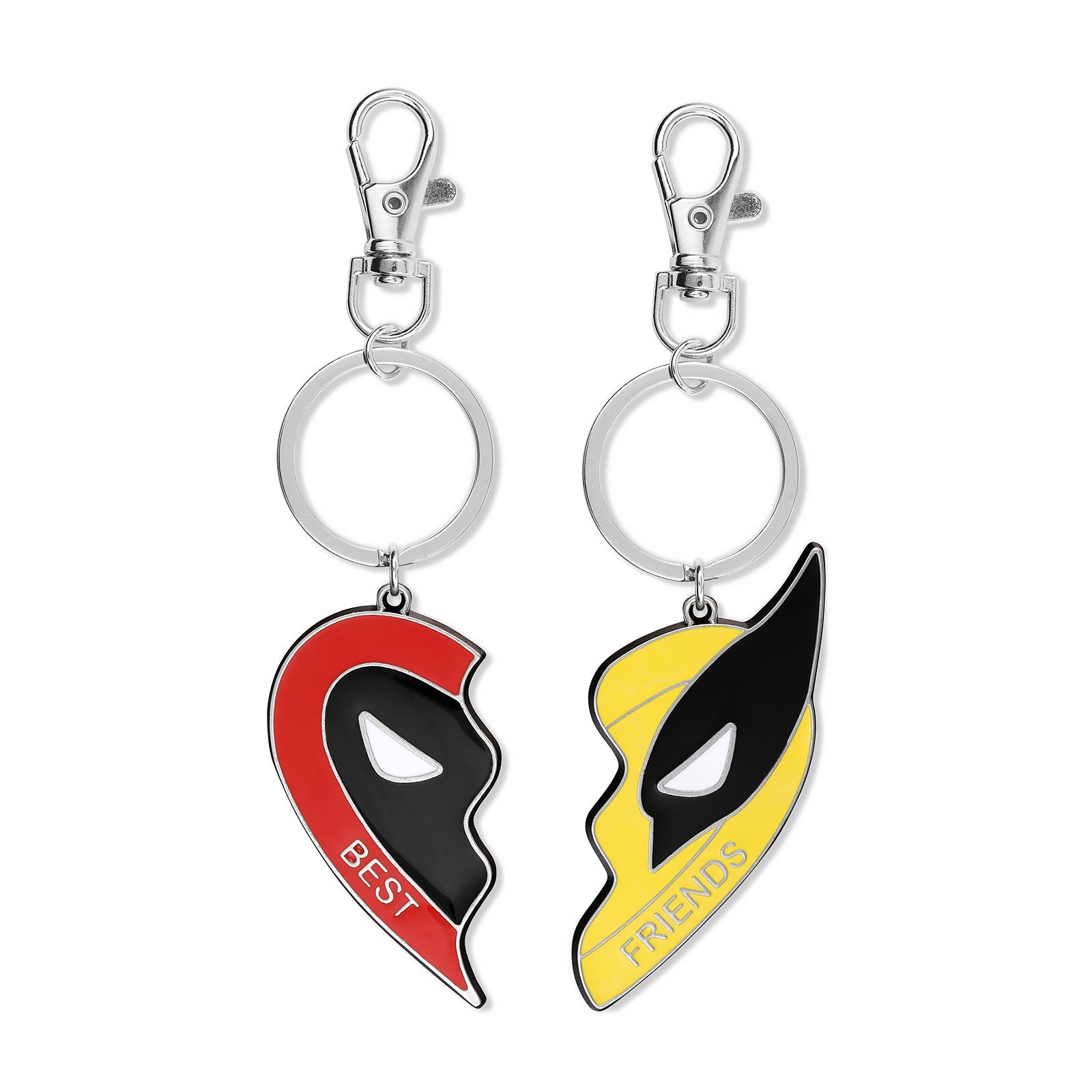 Imagen del producto Deadpool y Wolverine - Set de Llaveros Mejores Amigos (2 Piezas)