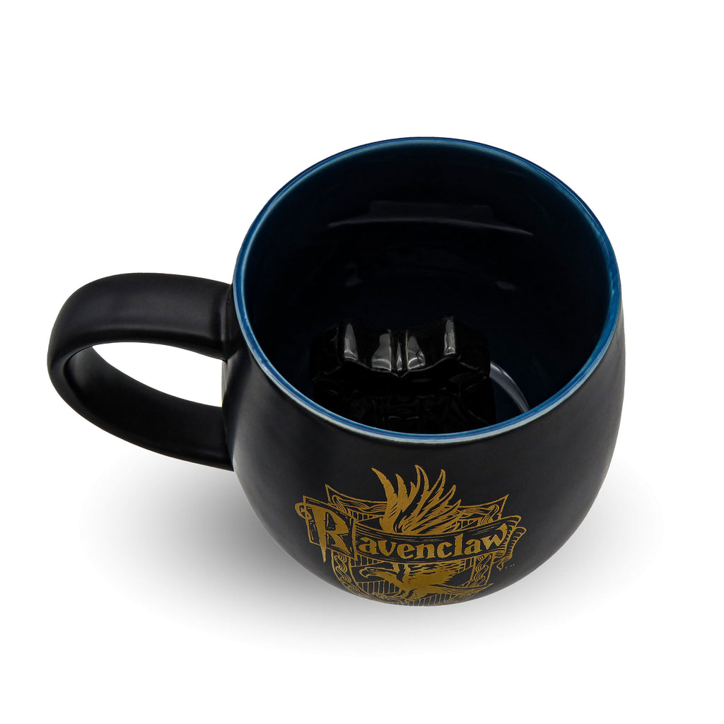 Imagen del producto Taza de Ravenclaw con Escudo 3D de Hogwarts en el Interior - Harry Potter