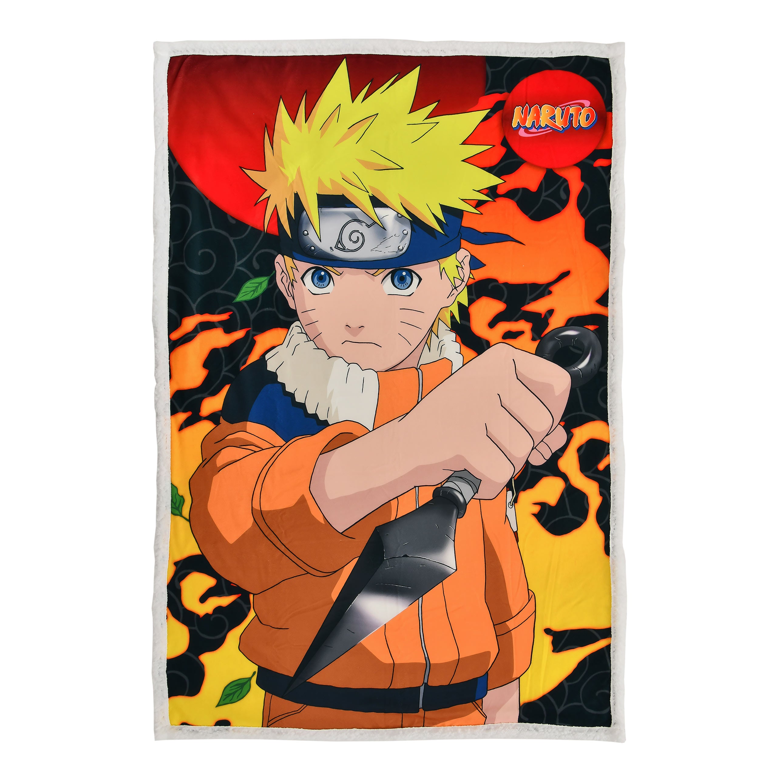 Imagen del producto Naruto Shippuden - Manta de felpa con forro teddy