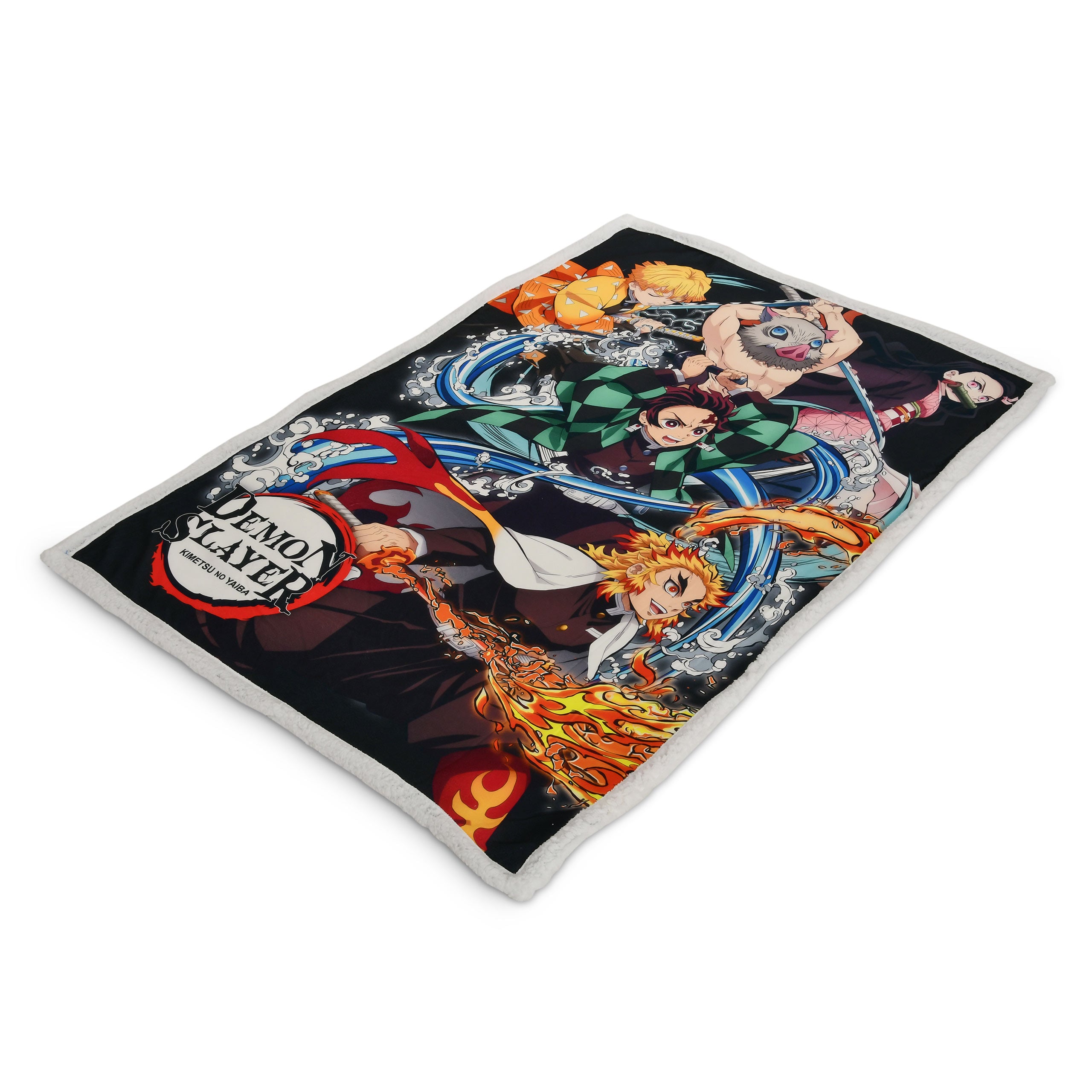 Imagen del producto Demon Slayer - Manta Suave Crew con Forro de Felpa Teddy