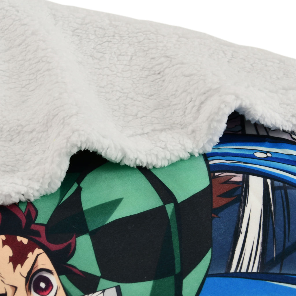 Imagen del producto Demon Slayer - Manta Suave Crew con Forro de Felpa Teddy