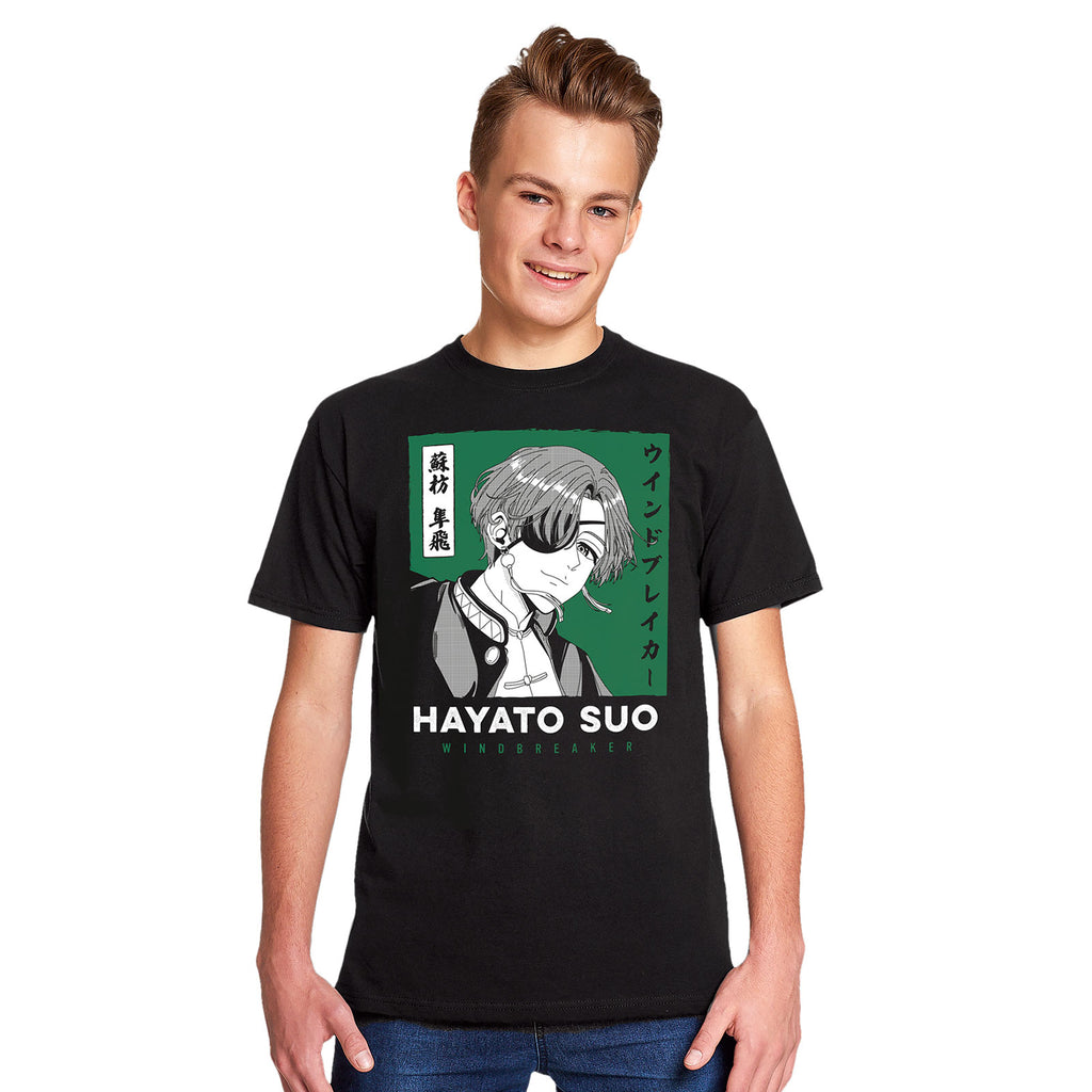 Imagen del producto Camiseta de Hayato Suo para fans de Wind Breaker
