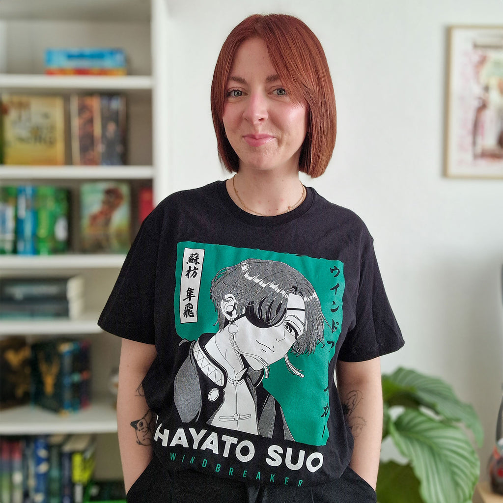 Imagen del producto Camiseta de Hayato Suo para fans de Wind Breaker