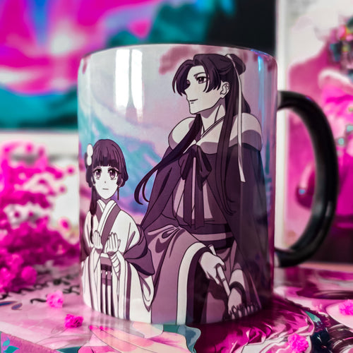 Imagen del producto Taza de Maomao y Jinshi para Fans de Los Diarios del Boticario
