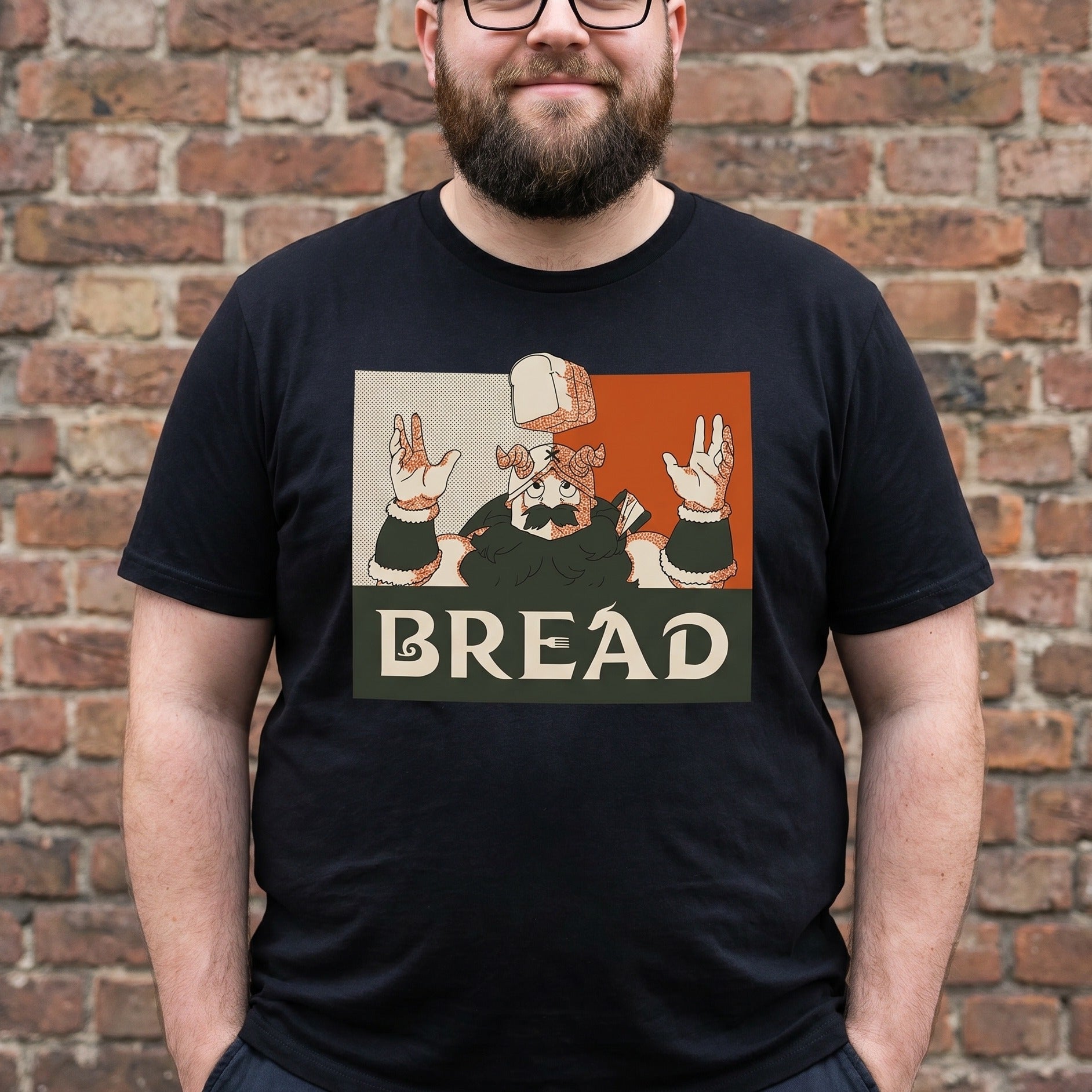 Imagen del producto Camiseta Bread para fans de Delicious in Dungeon