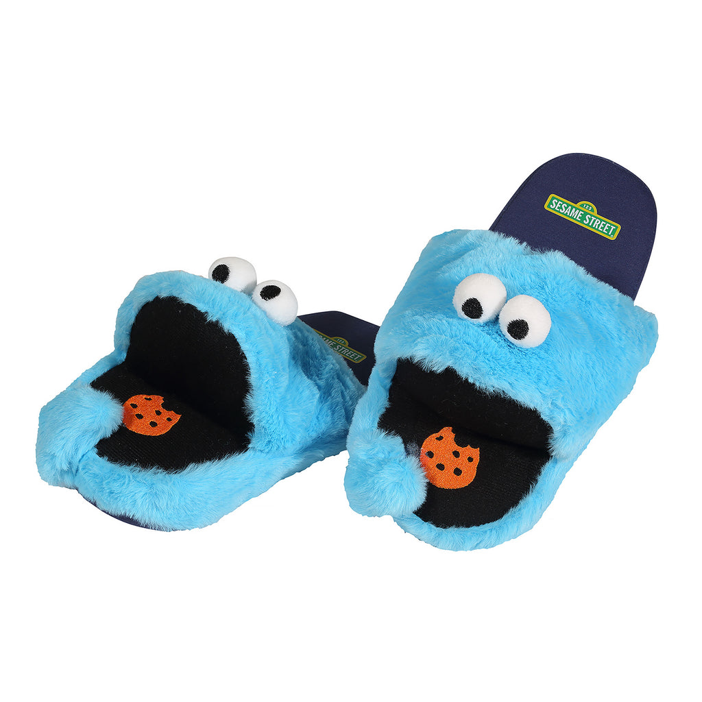 Imagen del producto Zapatillas de Peluche Cookie Monster - Barrio Sésamo