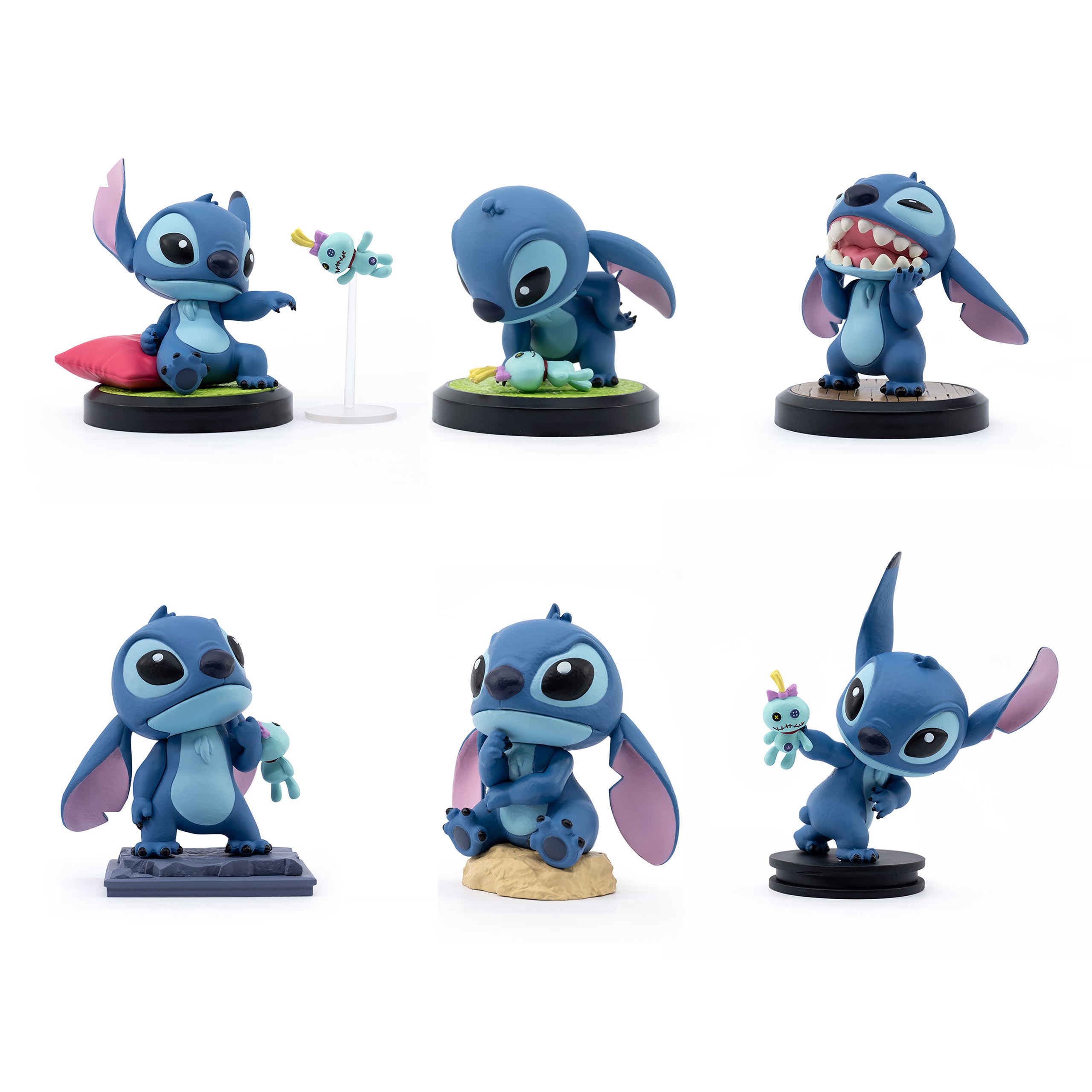 Product image Stitch YuMe Hero Box Art Gallery Series Blind Box - Lilo & Stitch 6-Pack Display