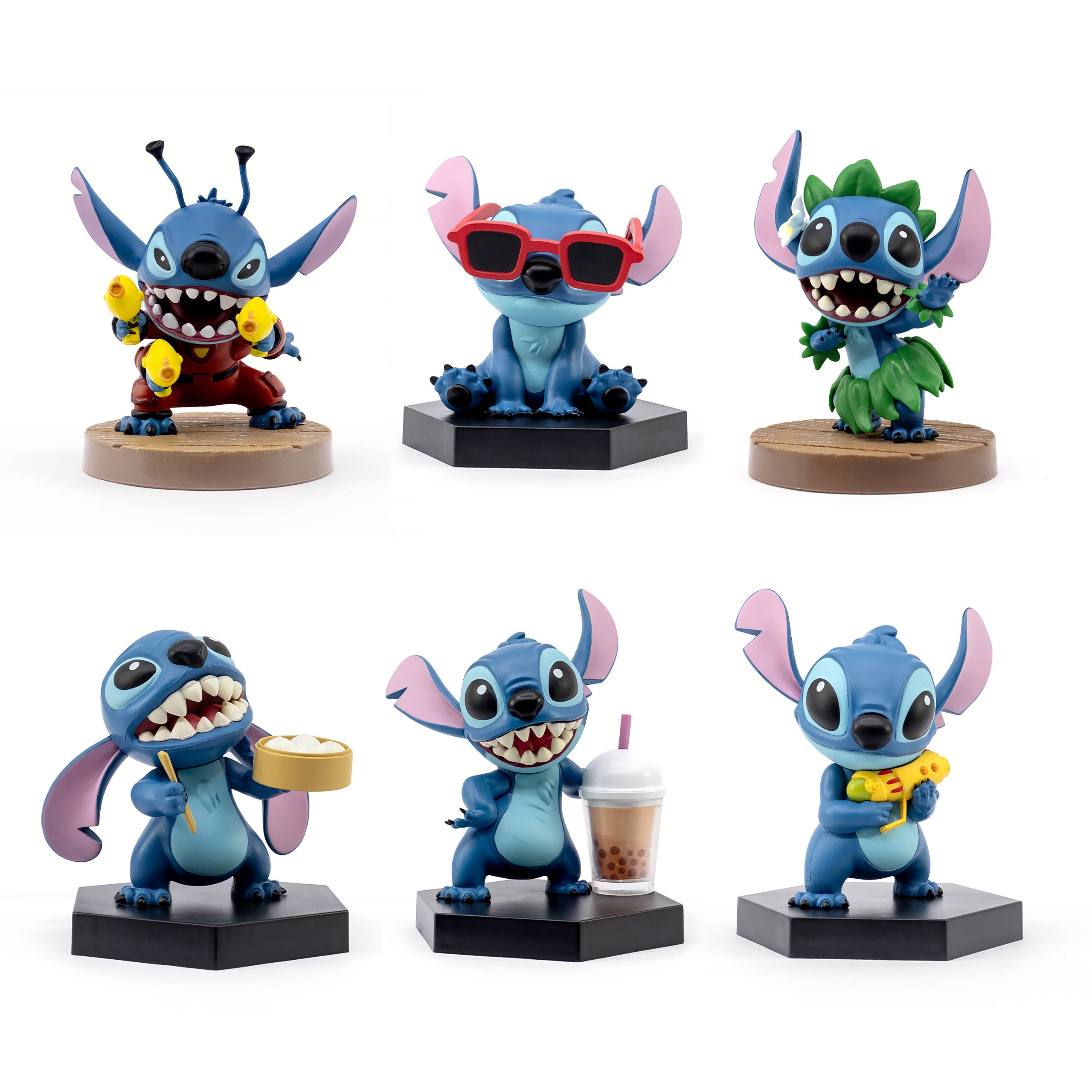 Imagen del producto Figura Stitch YuMe Hero Blind Box Fun Series - Lilo & Stitch Display de 12 piezas