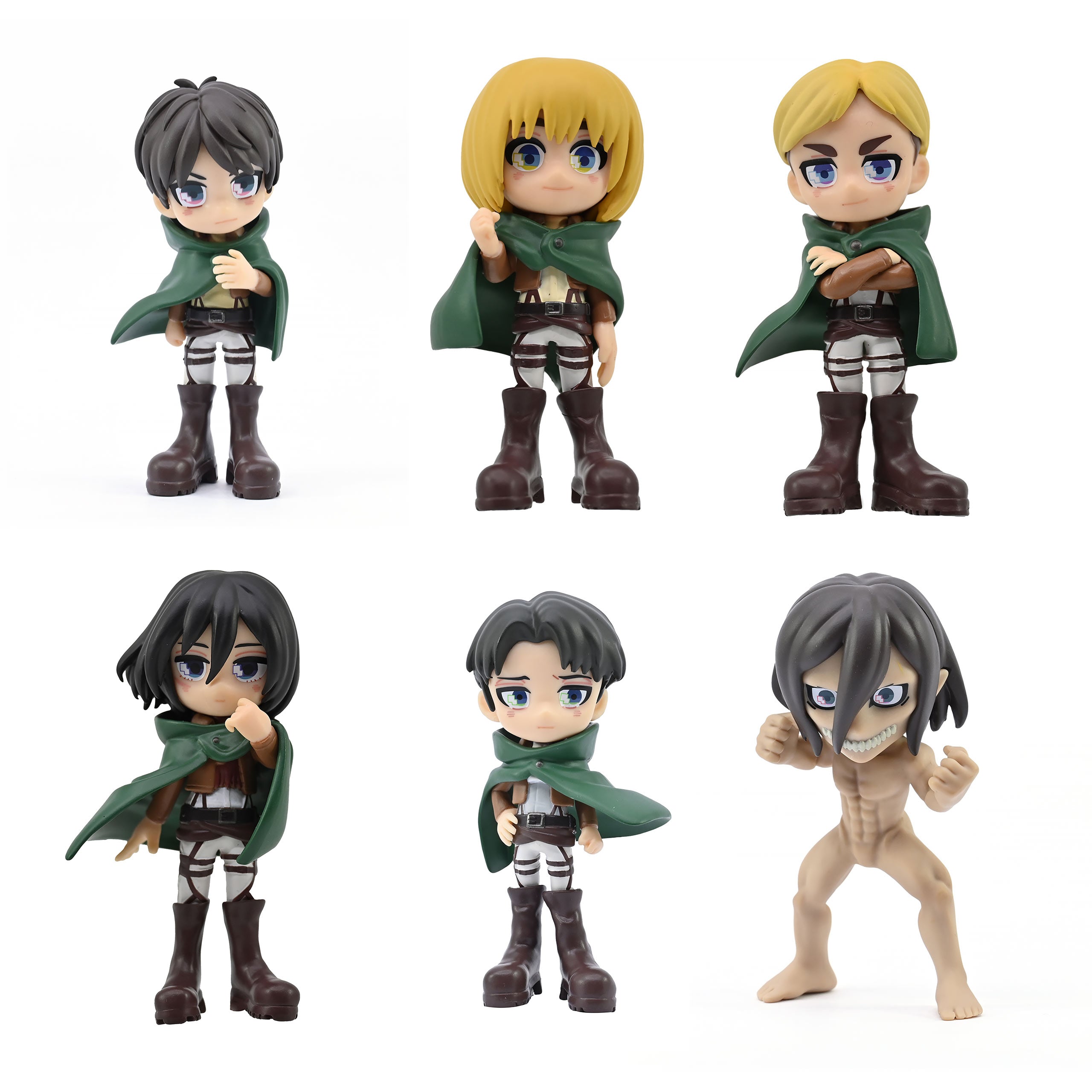 Imagen del producto Attack on Titan - Figura Blind Box Anime YuMe Display de 6 Unidades