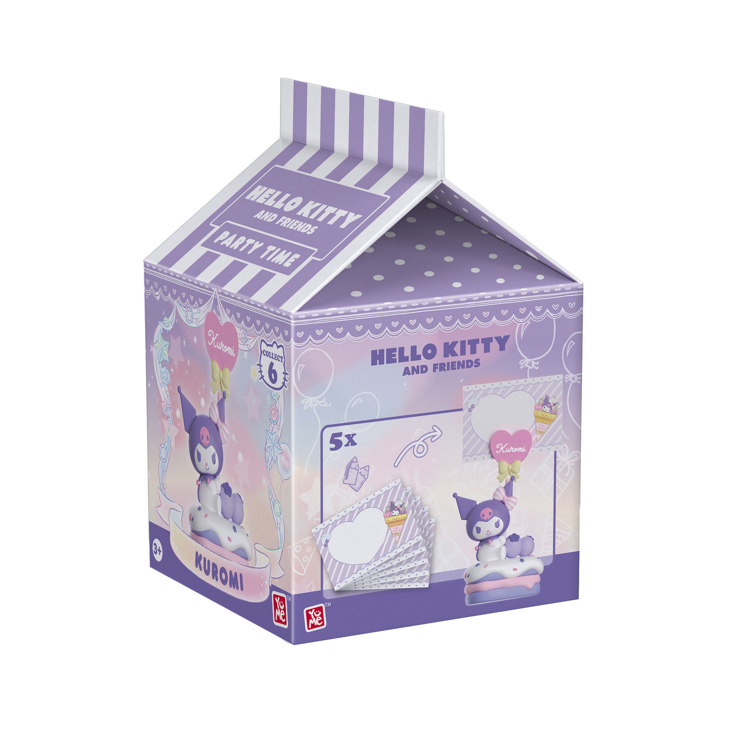 Imagen del producto Hello Kitty and Friends - Soporte de Notas Kuromi Party Time Series