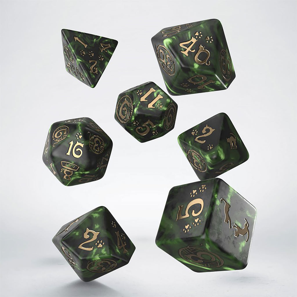 Imagen del producto Gatos - Set de Dados RPG Pixel 7 piezas