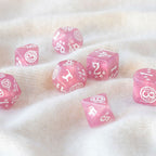 Product image Cats - Daisy Glitter RPG Dice Set 7pcs