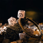 Imagen del producto Dragons - Set de Dados de Cuarzo RPG 7 piezas