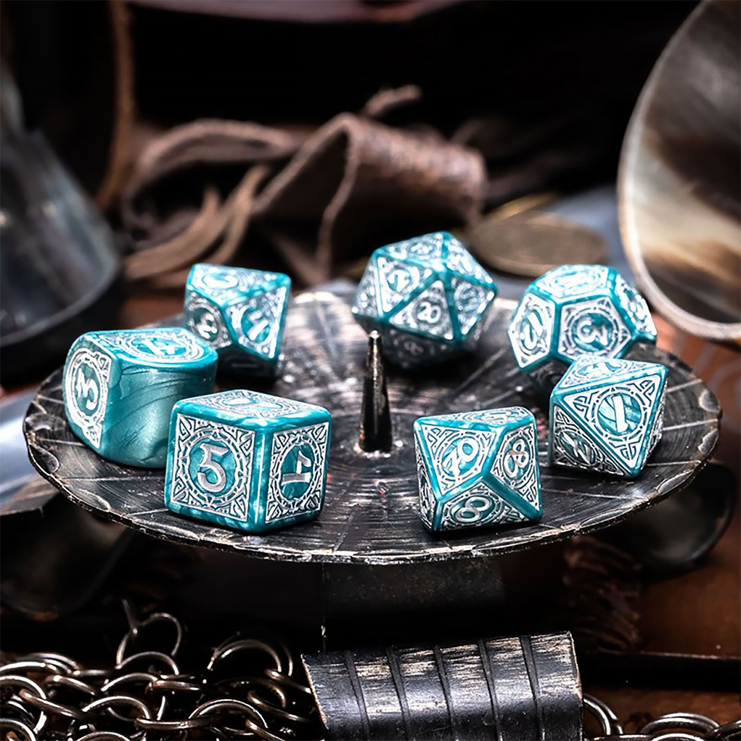 Imagen del producto Viking - Set de Dados Mjolnir 7 piezas