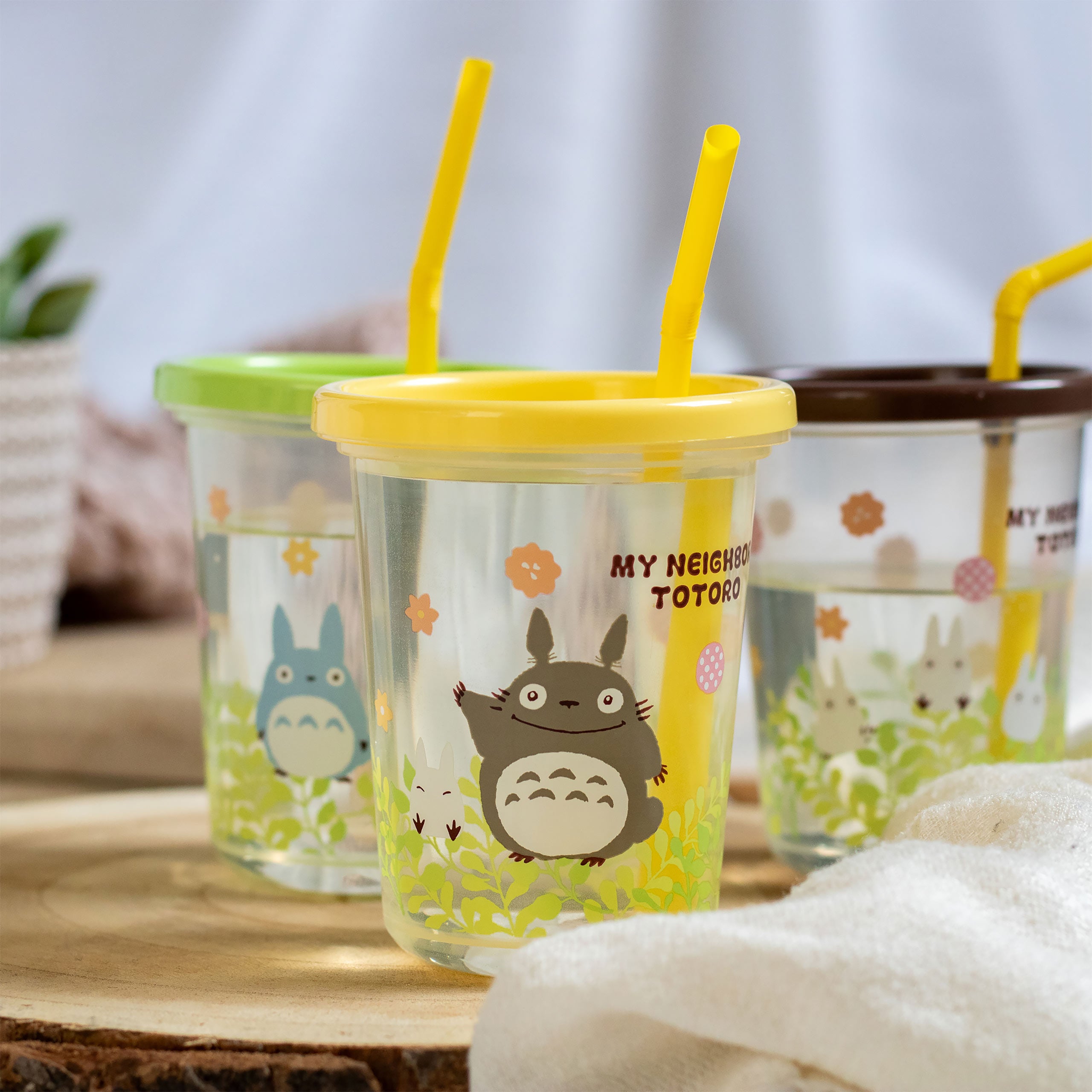 Product image My Neighbor Totoro - Totoro Cup with Straw 3-Piece Set