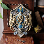 Imagen del producto World of Warcraft - Placa de pared 3D de la Alianza