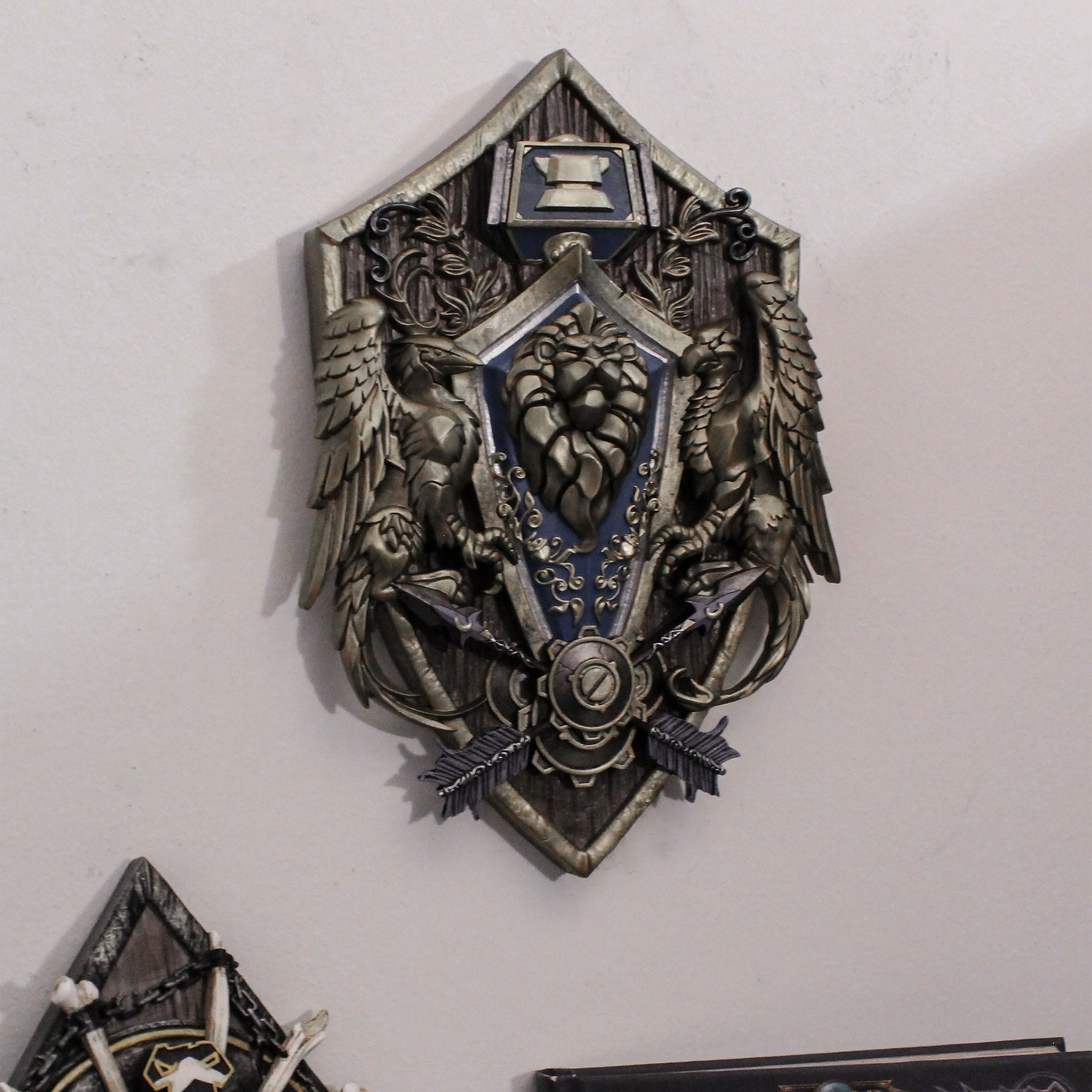 Imagen del producto World of Warcraft - Placa de pared 3D de la Alianza