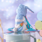 Imagen del producto Hatsune Miku - Miku Rabbit Ear Hood Pajama Blue Noodle Stopper Figura