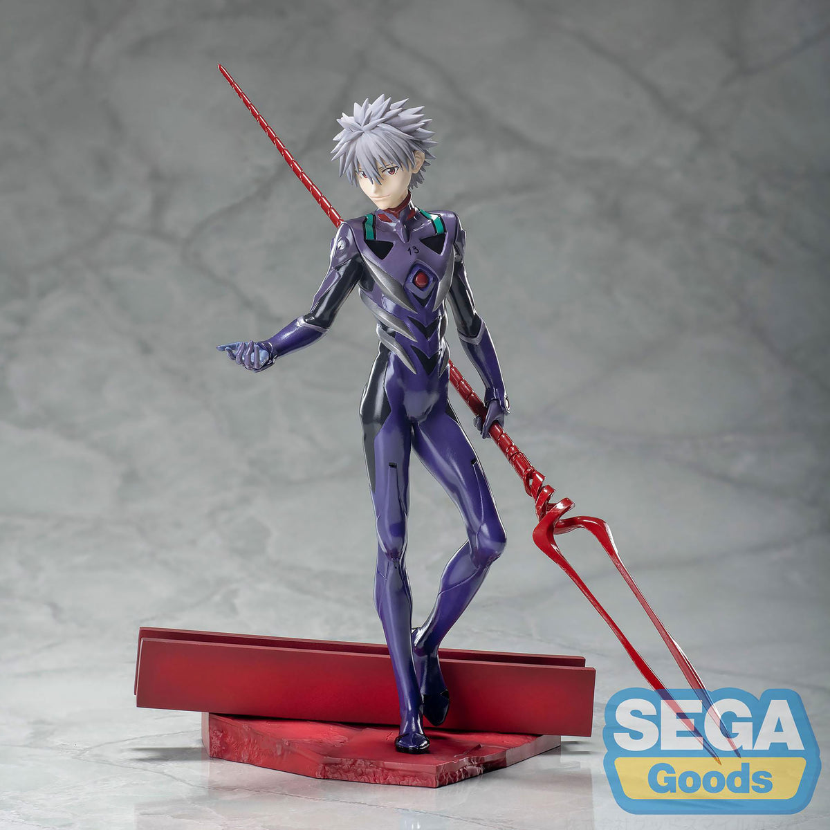 Imagen del producto Evangelion: 3.0+1.0 - Figura Kaworu Nagisa x Lanza de Longinus