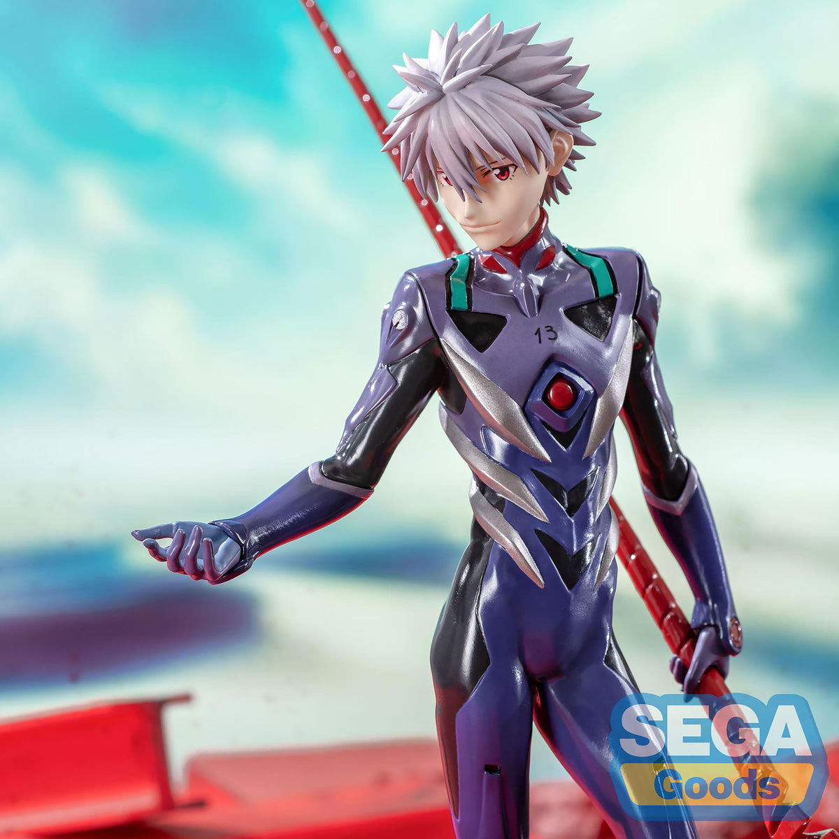 Imagen del producto Evangelion: 3.0+1.0 - Figura Kaworu Nagisa x Lanza de Longinus