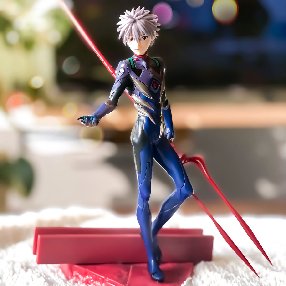 Imagen del producto Evangelion: 3.0+1.0 - Figura Kaworu Nagisa x Lanza de Longinus