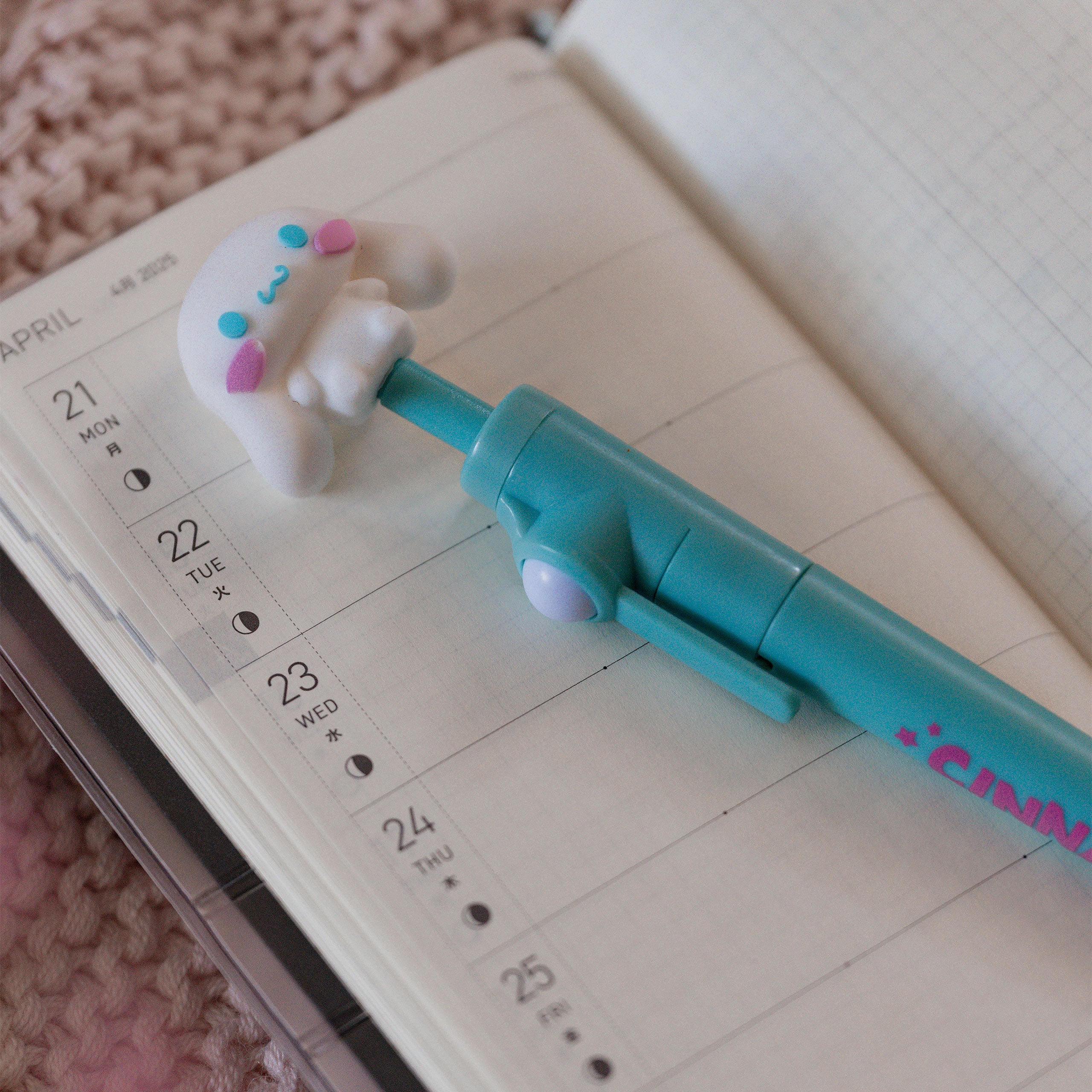 Imagen del producto Sanrio - Bolígrafo Cinnamoroll con Figura Móvil