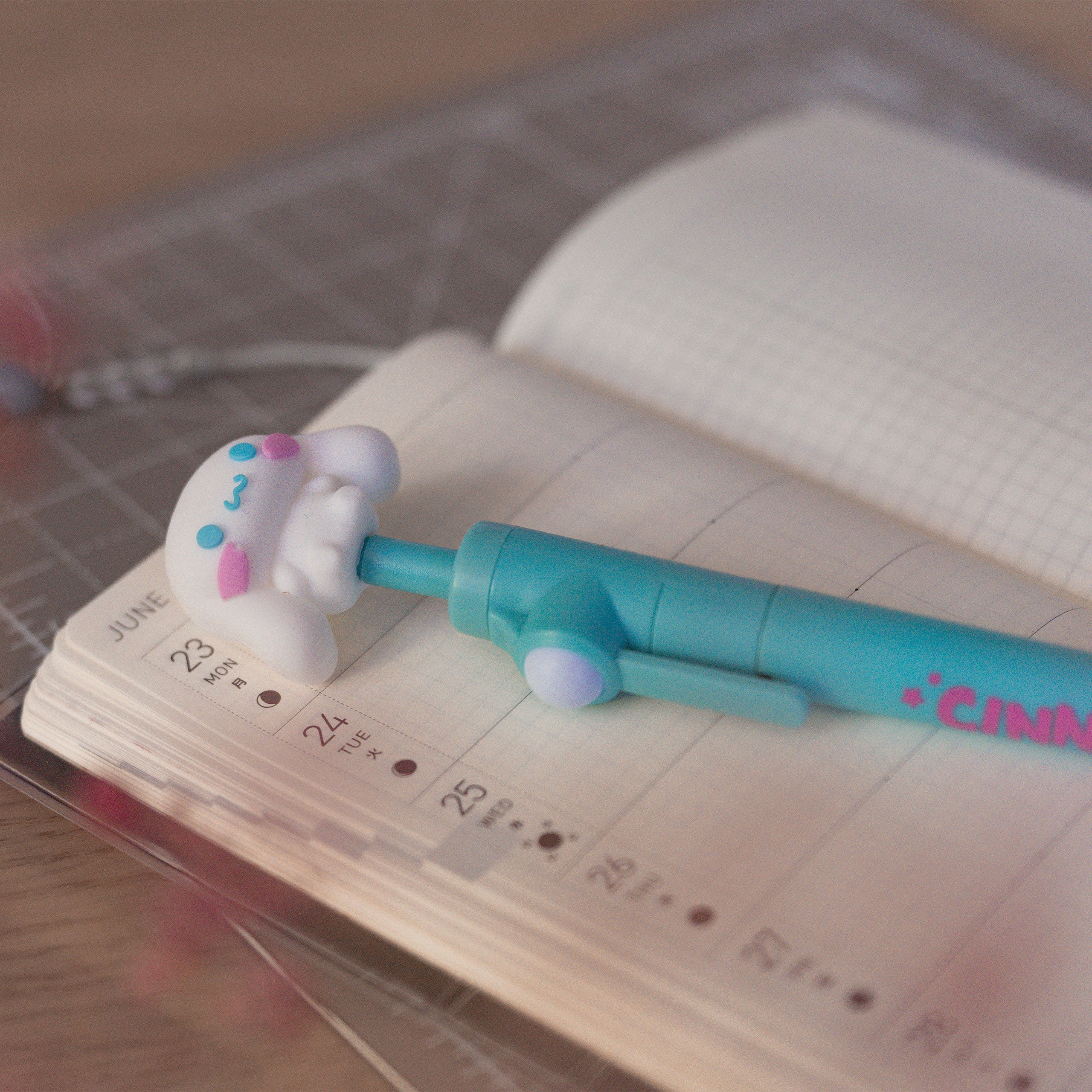 Imagen del producto Sanrio - Bolígrafo Cinnamoroll con Figura Móvil