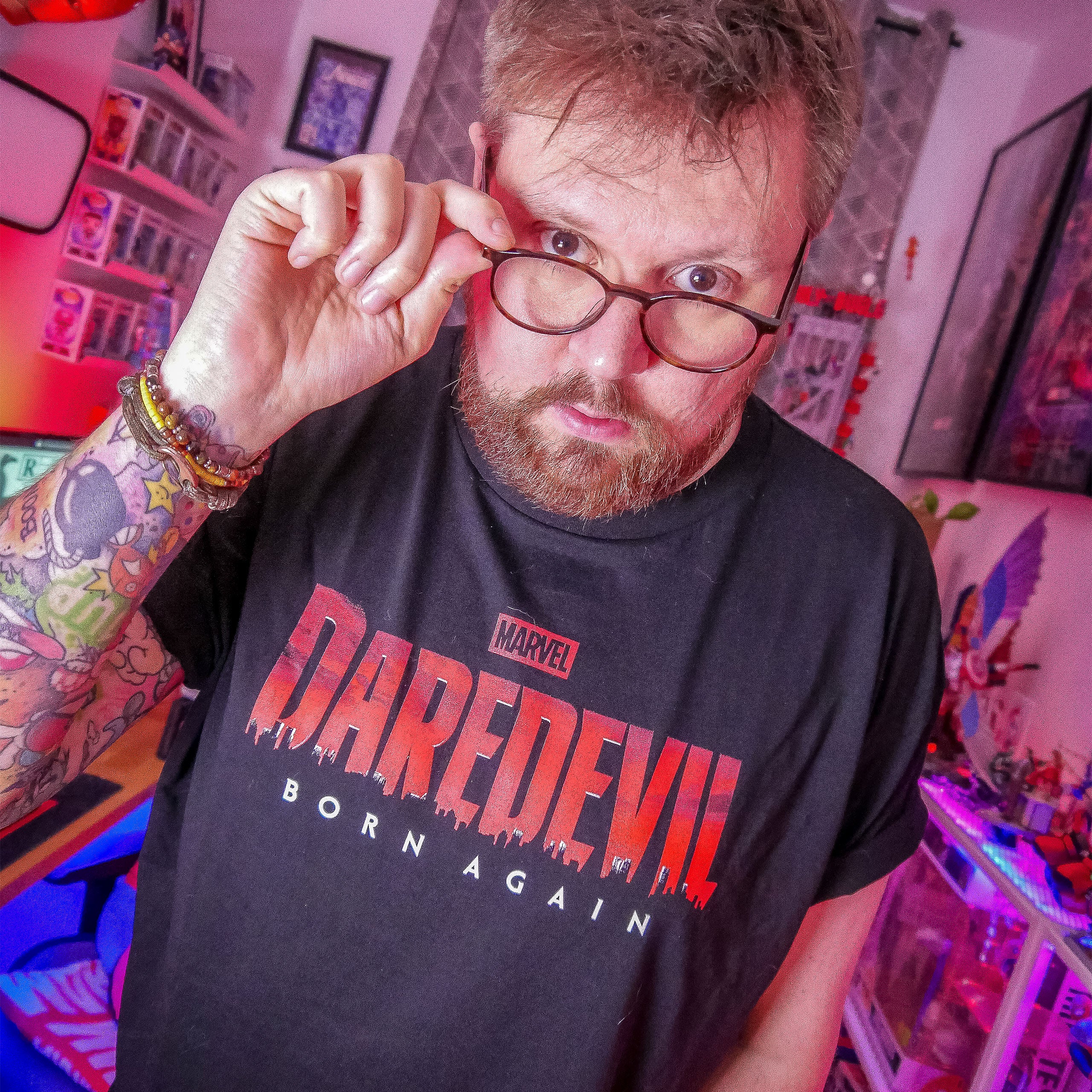 Imagen del producto Marvel - Camiseta Daredevil negra