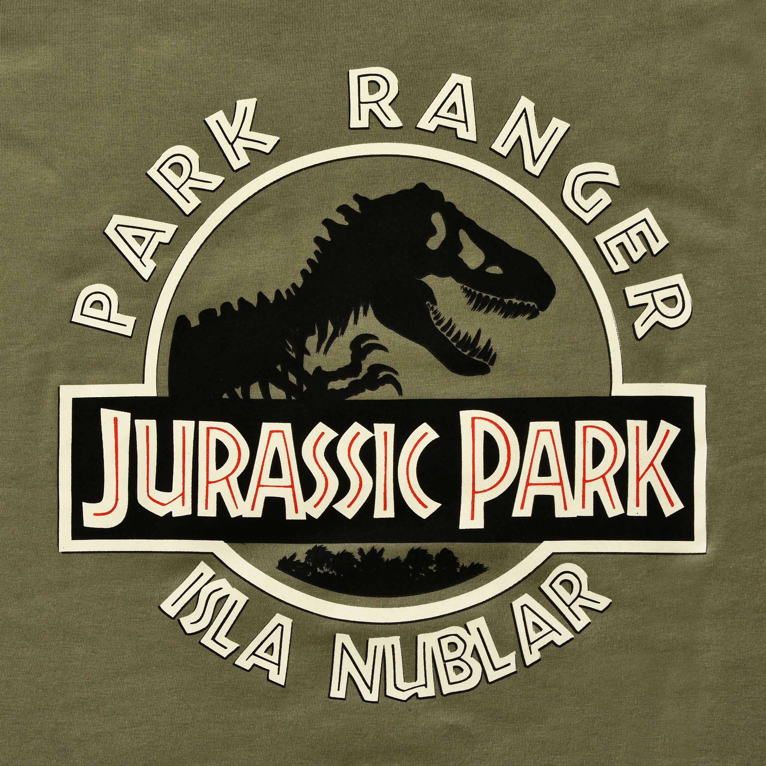 Imagen del producto Camiseta Park Ranger Verde - Jurassic Park