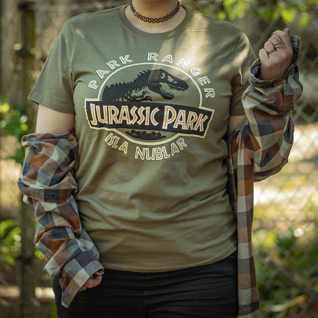 Imagen del producto Camiseta Park Ranger Verde - Jurassic Park