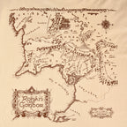 Imagen del producto El Señor de los Anillos - Camiseta oversize beige de Rohan y Gondor