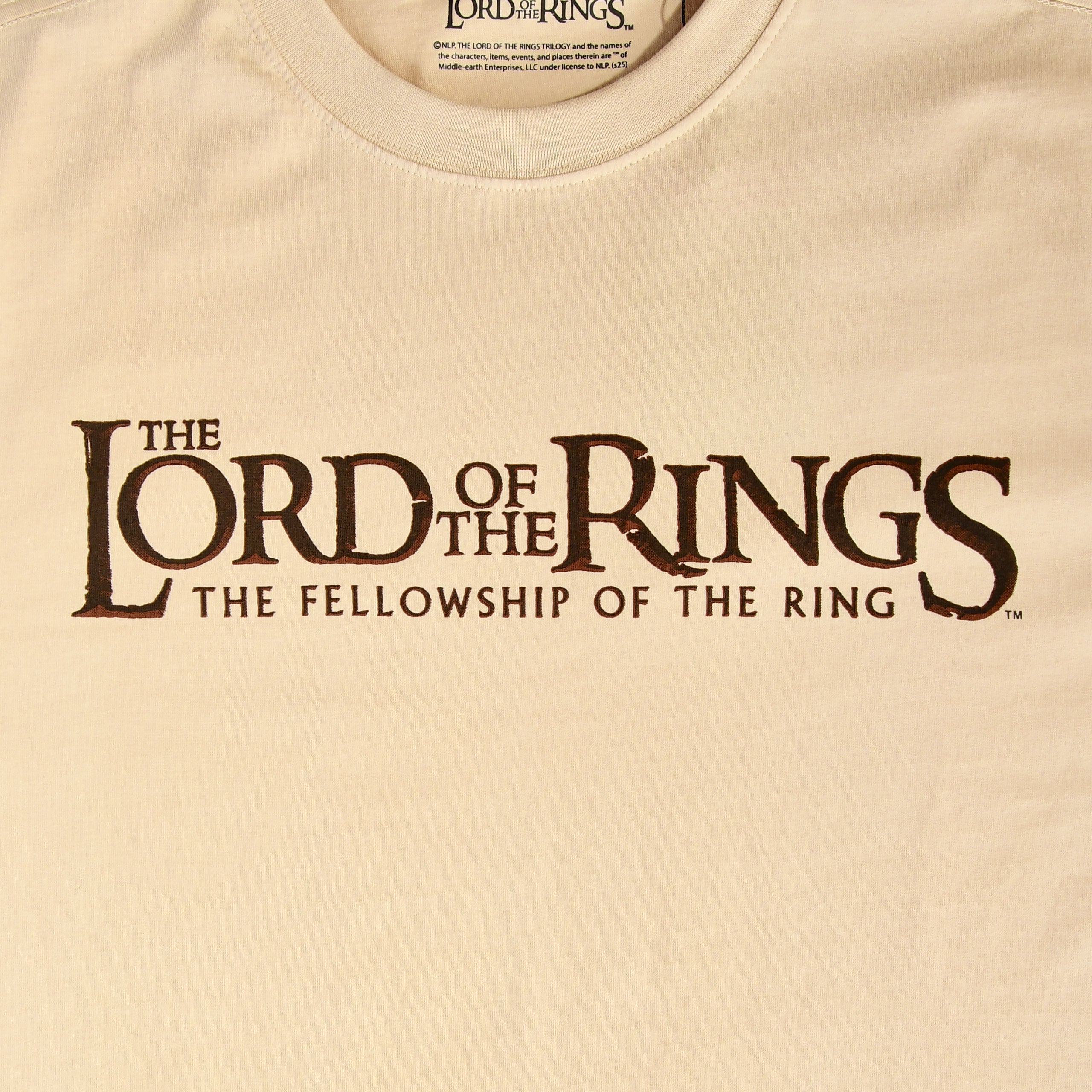 Imagen del producto El Señor de los Anillos - Camiseta oversize beige de Rohan y Gondor