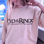 Imagen del producto El Señor de los Anillos - Camiseta oversize beige de Rohan y Gondor