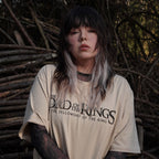 Imagen del producto El Señor de los Anillos - Camiseta oversize beige de Rohan y Gondor