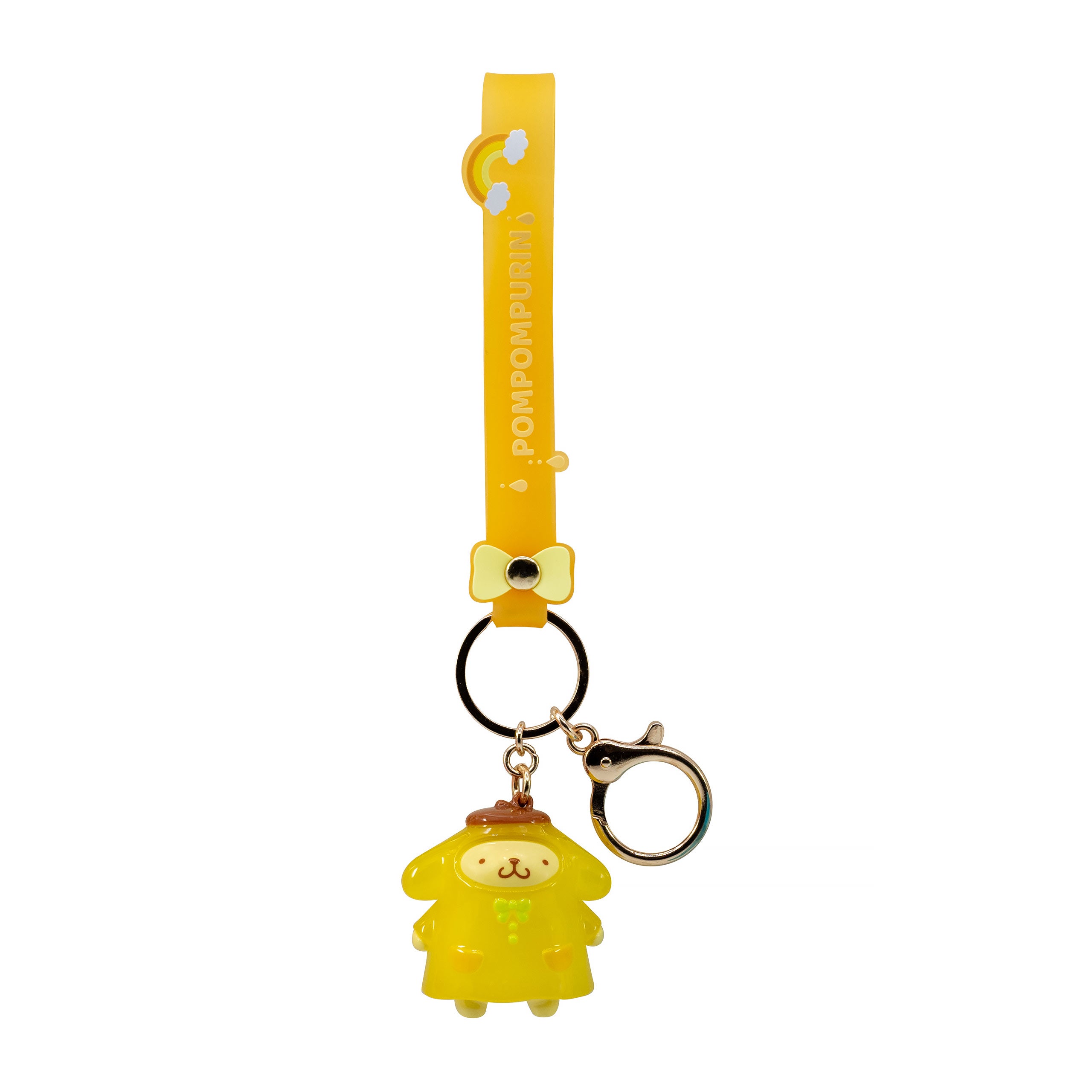 Imagen del producto Hello Kitty and Friends - Pompompurin Llavero YuMe Raincoat Series