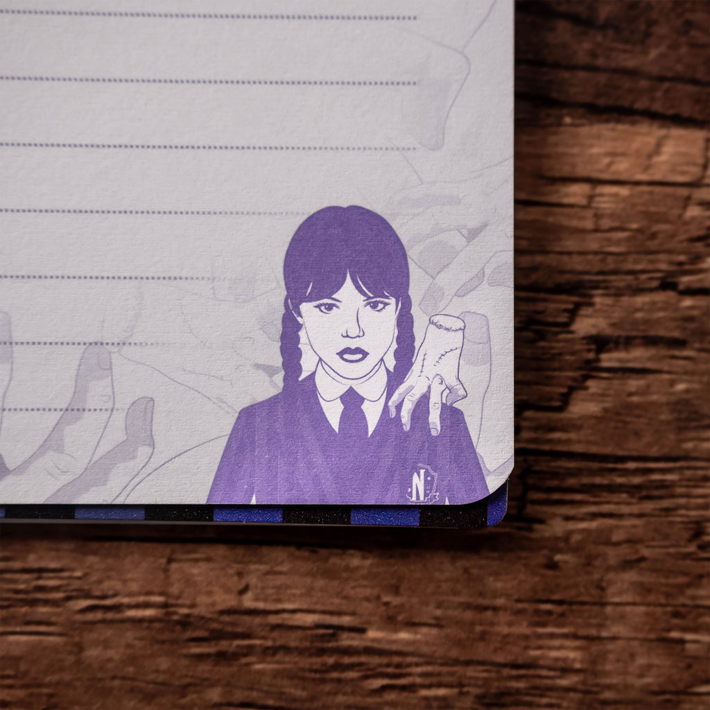 Imagen del producto Wednesday - Cuaderno de espiral con separadores