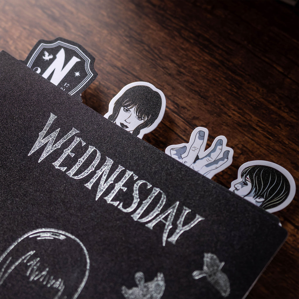 Imagen del producto Wednesday - Cuaderno de espiral con separadores
